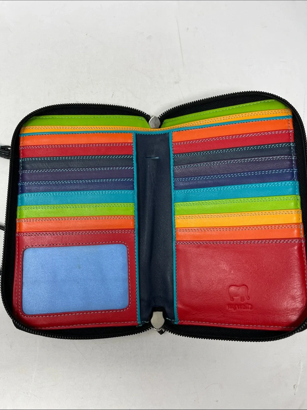 MYWALIT TRAVEL COLORFUL LEATHER CROSSBODY BAG DESIGNED IN ITALY